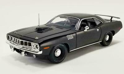 1/18 Acme 1971 Plymouth Hemi Cuda Triple Black Brand New A1806124
