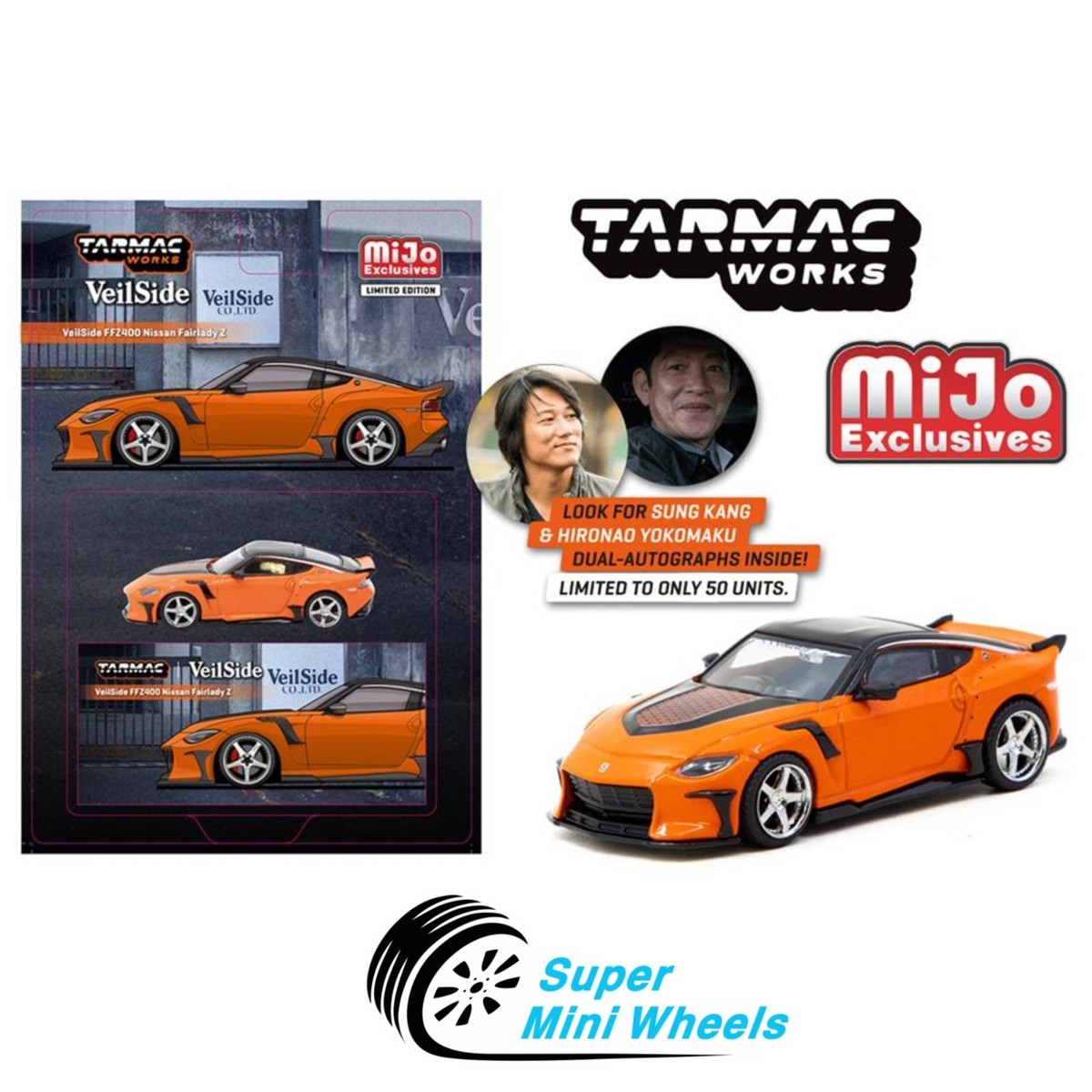 Tarmac Works 1:64 Nissan VeilSide FFZ400 Fairlady Z – Orange | eBay