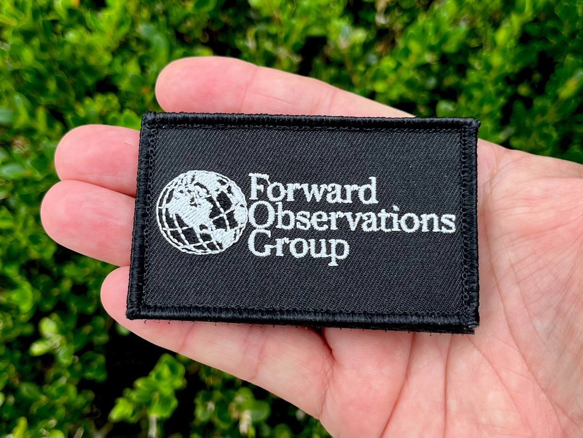 Forward Observations Group Black FOG Corporate Logo Exclusive