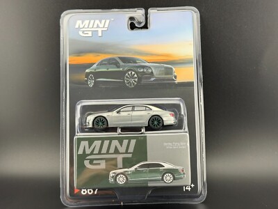 Mini GT Bentley Flying Spur White Sand Verdant #867 1/64 CHASE | eBay