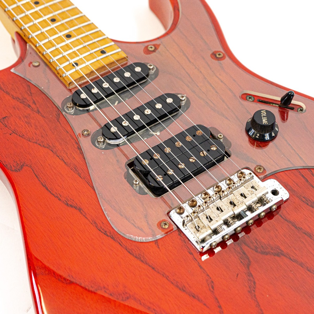 Mid 90's Greco WP-380 HSS Super Strat w/ 24 frets, Maple FB, RG