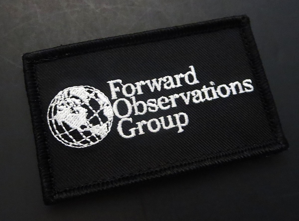 AUTHENTIC FORWARD OBSERVATIONS GROUP CORPORATE LOGO EMBROIDERED