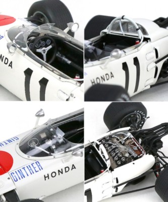 New Auto Art 1/18 Scale Honda RA272 F1 # 11 R. Gincer 1965 Mexico