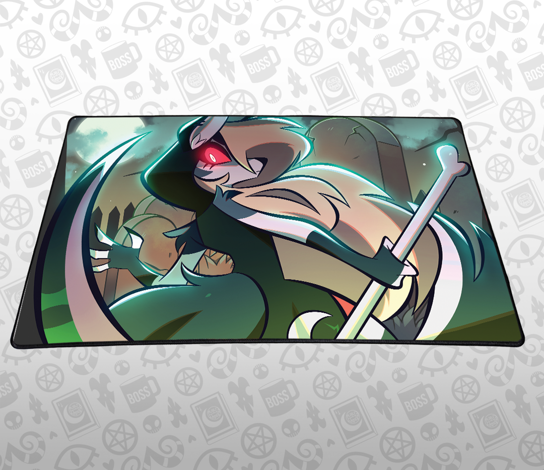 Helluva Boss Loona Reaper Halloween 2024 Limited Edition Play Mat
