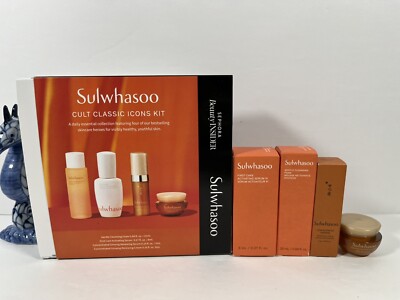 4pc SULWHASOO Cult Classic Icons Trial Kit Daily Essentials MFG