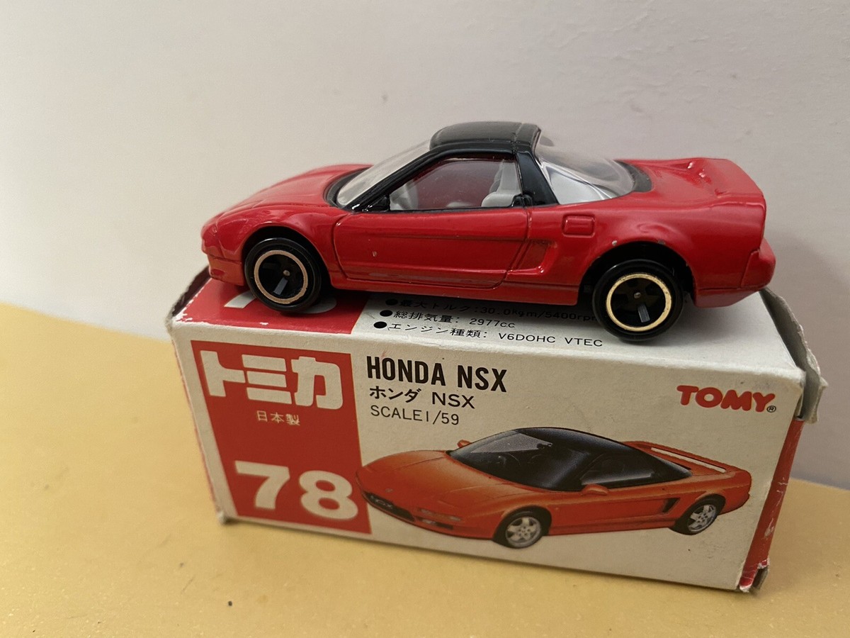 Tomica Red Box made in japan 78 Honda NSX | eBay