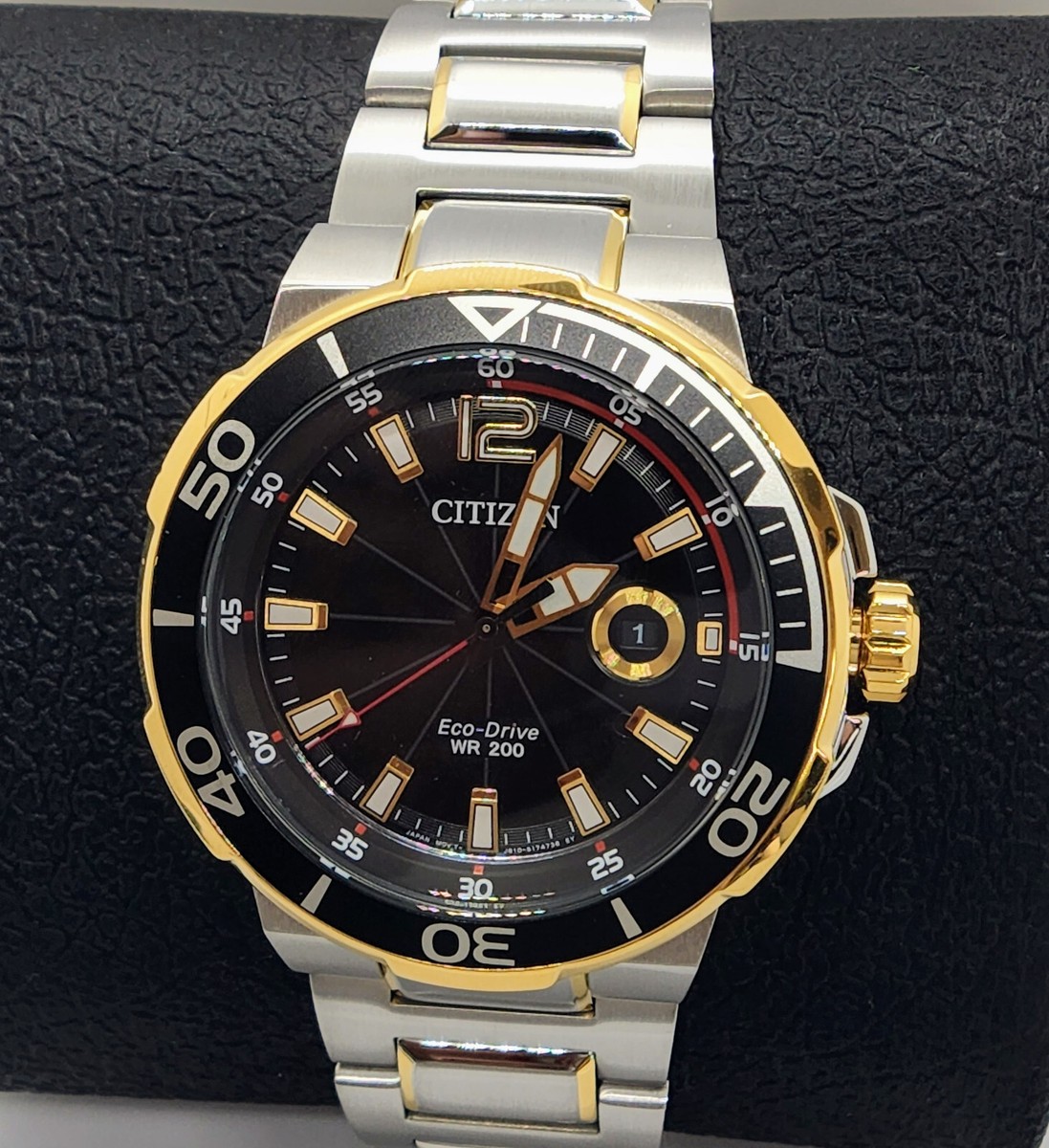 Citizen Eco-Drive Endeavor Stainless Steel Dual Tone Watch AW1426
