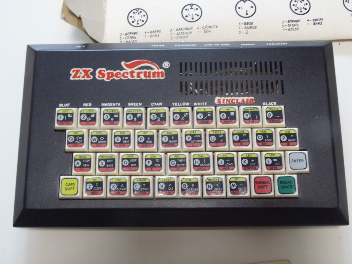 Sinclair ZX Spectrum 48K Retro Home Computer Vintage | eBay