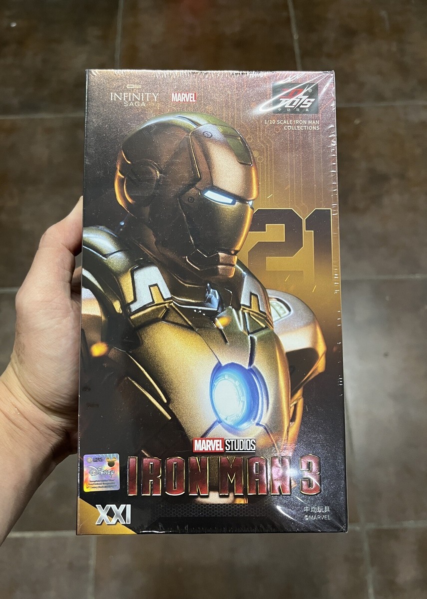 zd toys iron man mark 21 mk21 MIDAS XXI action figure marvel iron