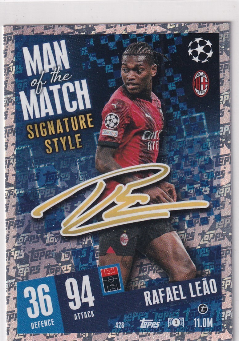 Topps Match Attax Champions League 23/24 Nr. 428 Rafael Leao