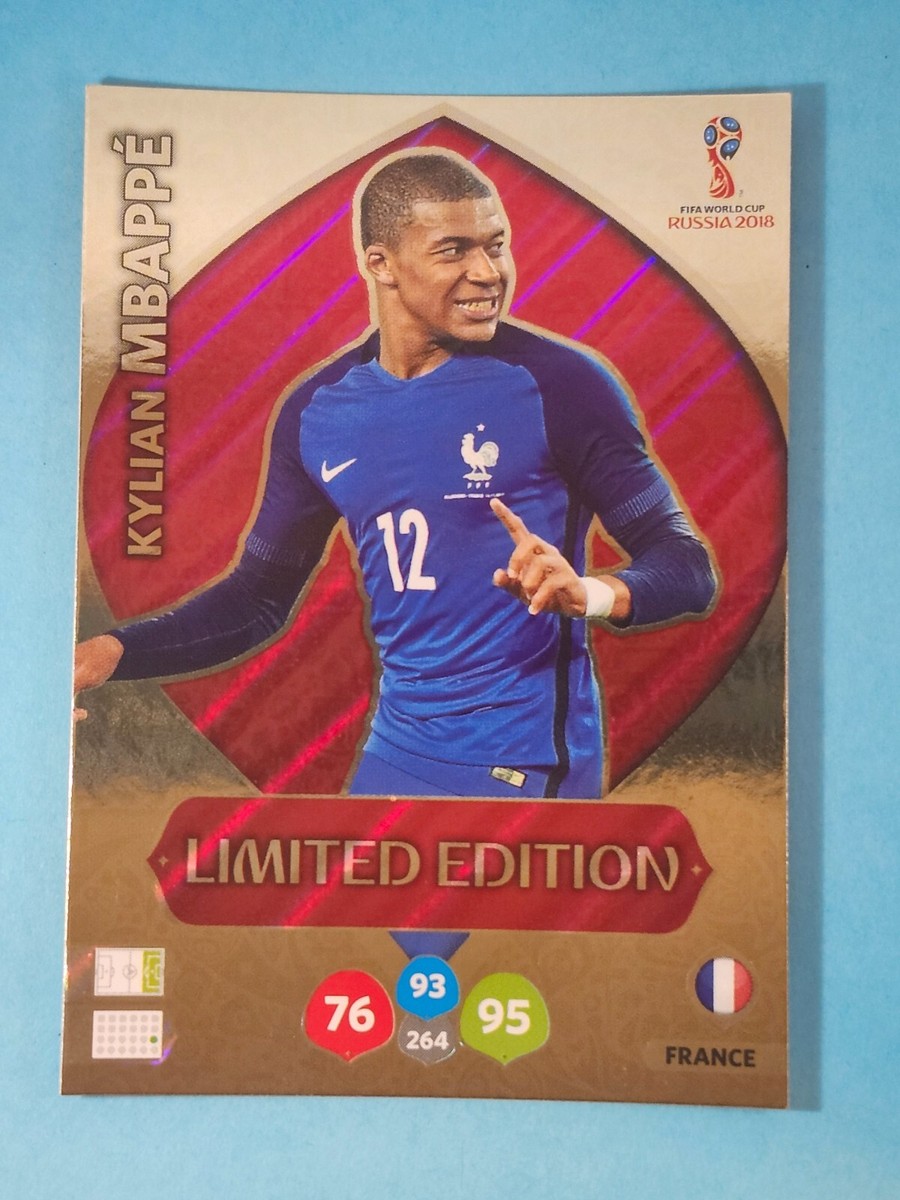 2018 Panini Adrenalyn XL FIFA World Cup Russia Limited Edition