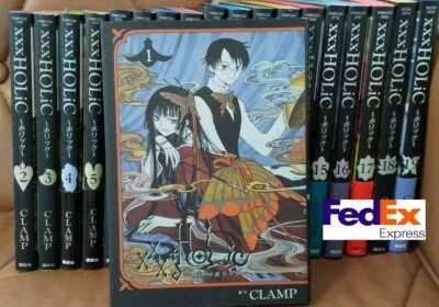 xxxHOLiC Vol.1-19 Set Complete Comic manga CLAMP Japanese version