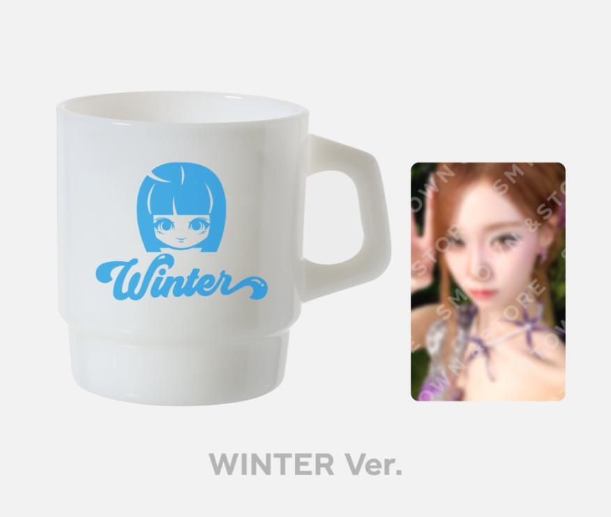 aespa Better Things SMTOWN OFFICIAL MD GOODS MILK GLASS + PHOTO