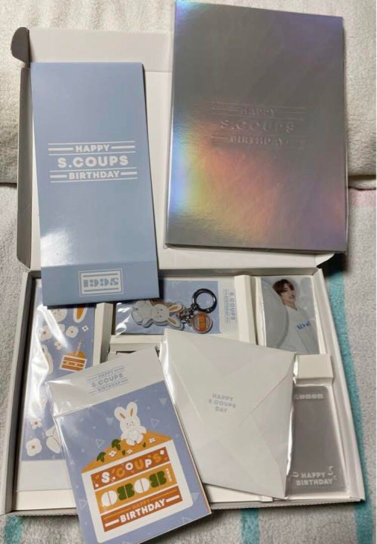 SEVENTEEN HAPPY S.COUPS DAY BIRTHDAY BOX VER.2 Complete Set