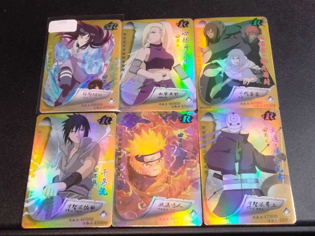 Naruto Uzumaki 6 Card Naruto Shippuden Trading Card Anime CCG | eBay