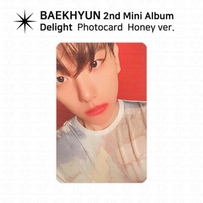 EXO Baekhyun 2nd Mini Album Delight Official Photocard Photo Card