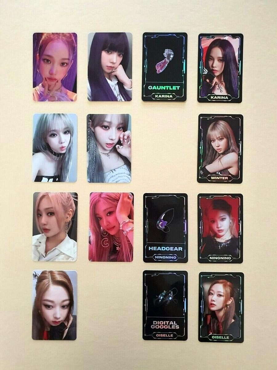 Aespa Girls OFFICIAL MD KARINA WINTER NINGNING GISELLE Trading