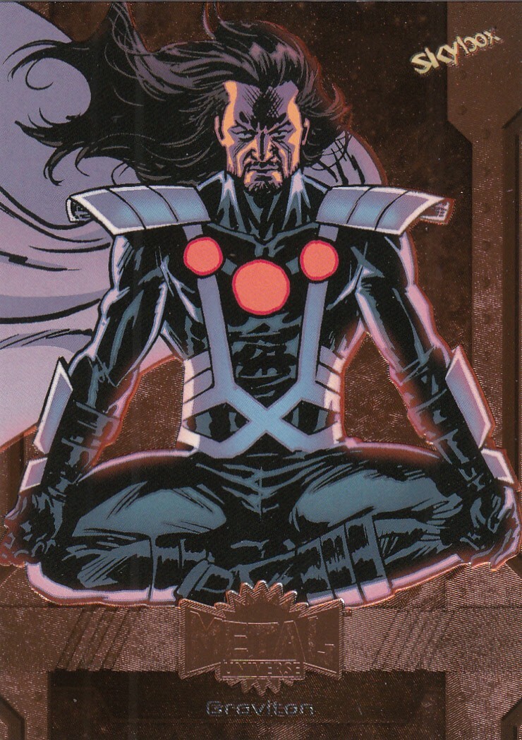2024 Metal Universe Marvel Avengers FX Parallel Copper GRAVITON