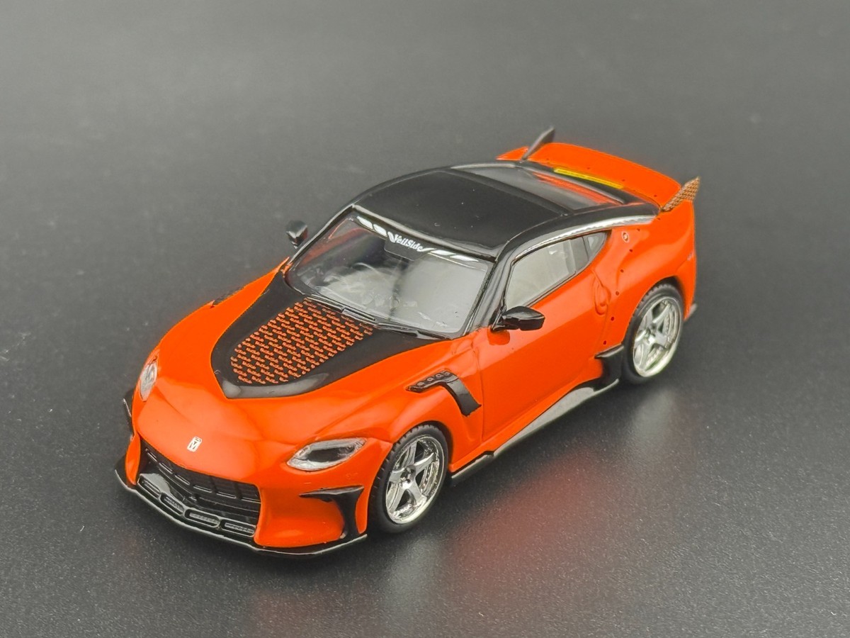 Tarmac Works Nissan VeilSide FFZ400 Fairlady Z – Orange – Global64