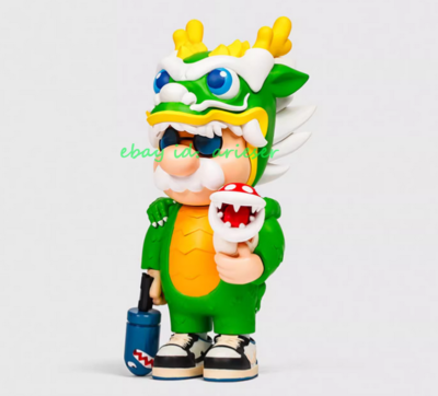Zcwo Fools Paradise Green Dragon Mario Slayer 30cm Statue Figure