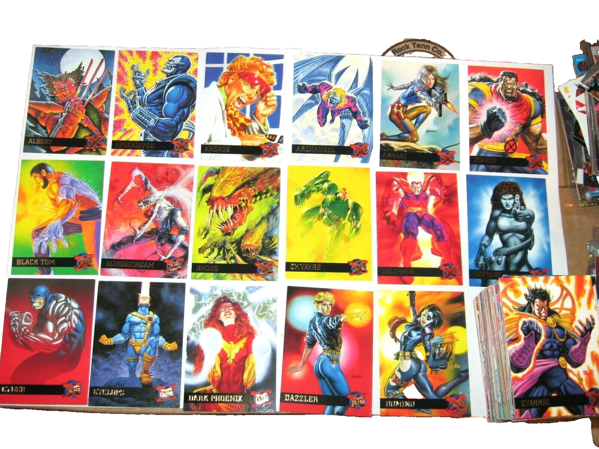 1995 Fleer Ultra X-Men BASE 150 CARD Set WOLVERINE SPRING BREAK