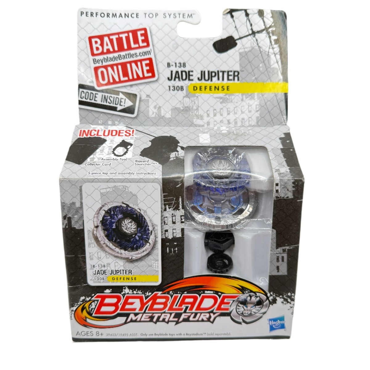 Beyblade Metal Fury: Jade Jupiter 130B B-138 | eBay