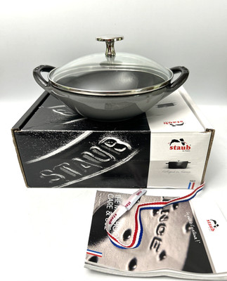 STAUB ベビーウォック 16cm グレー Amazon | Staub 1311718 Baby Wok