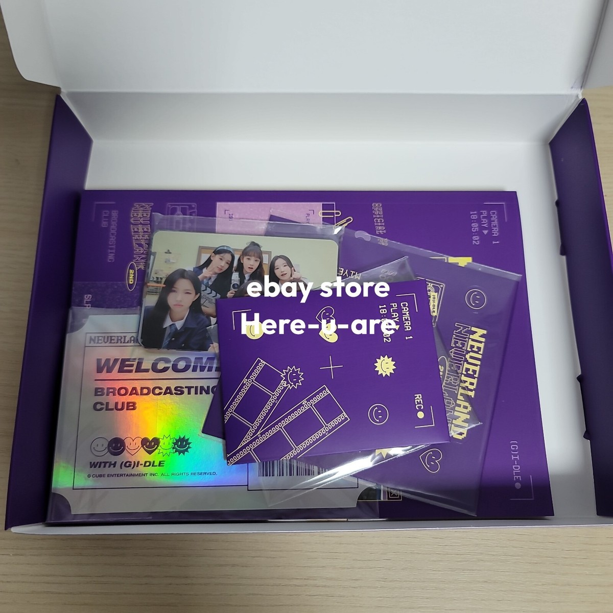 G I-DLE 2nd kit Membership Fan Club Neverland Kit G IDLE g I dle