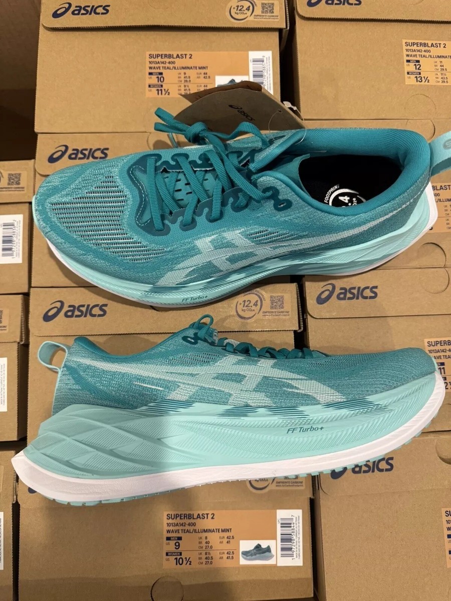 ASICS Superblast 2 Wave Teal Mint 1000046317-400 Men Size: 4-13 | eBay