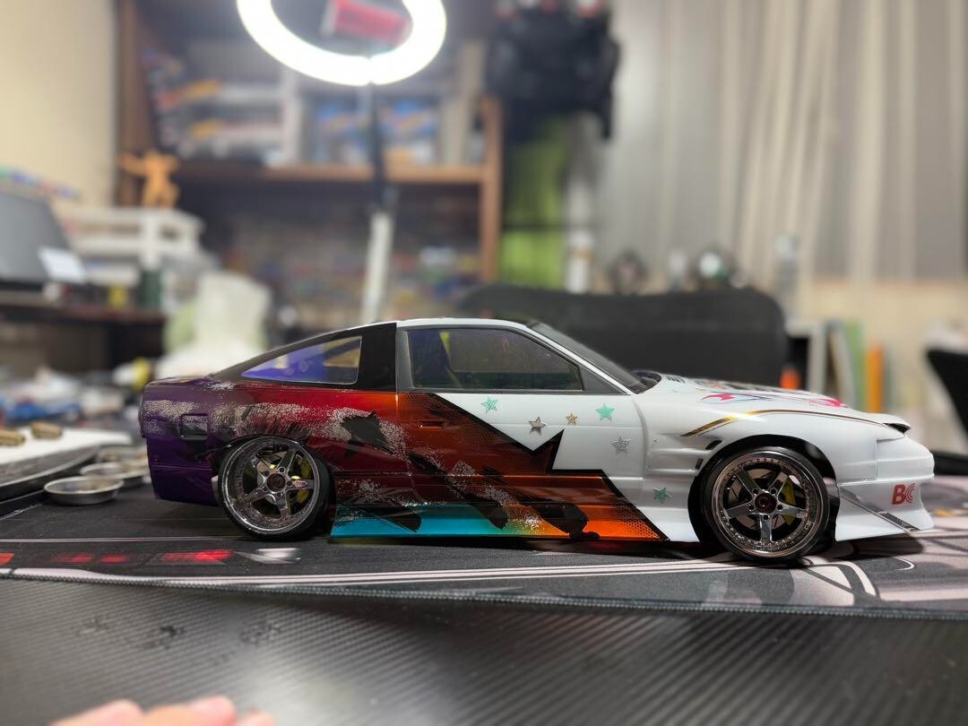 Addiction D-MAX Nissan 180sx 240SX 200SX RC radio controlled body