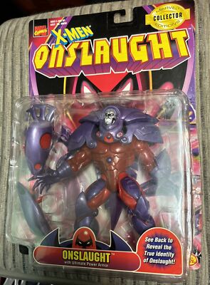 1997 VINTAGE X-MEN ONSLAUGHT ACTION FIGURE W/ ULTIMATE POWER ARMOR