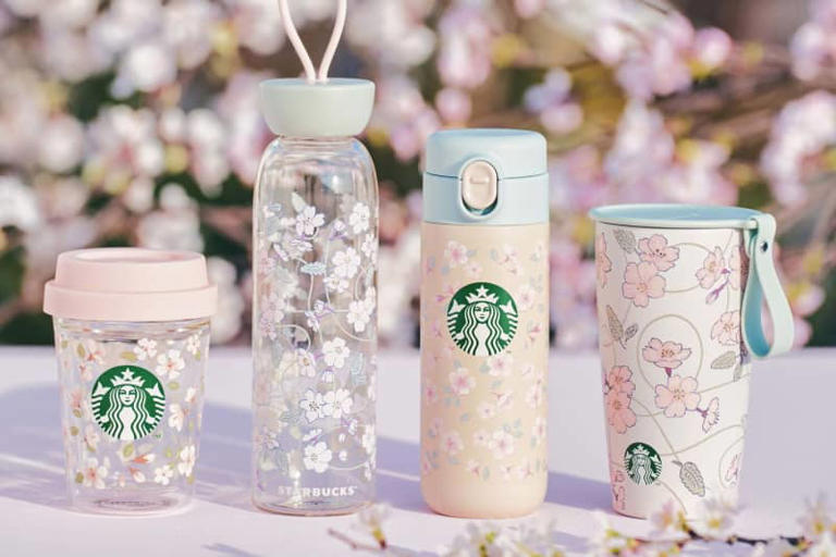 Starbucks Japan Sakura 2024 Cherry Blossoms Tumbler Stainless