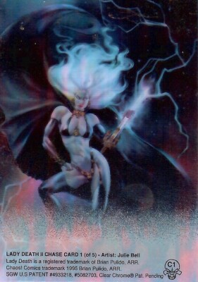 1995 Lady Death Series 2 II Chase card C1 (of 5) Chaos Krome