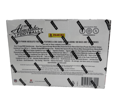 2024 Absolute Football MEGA BOX Ultra Rare Kaboom & Explosive