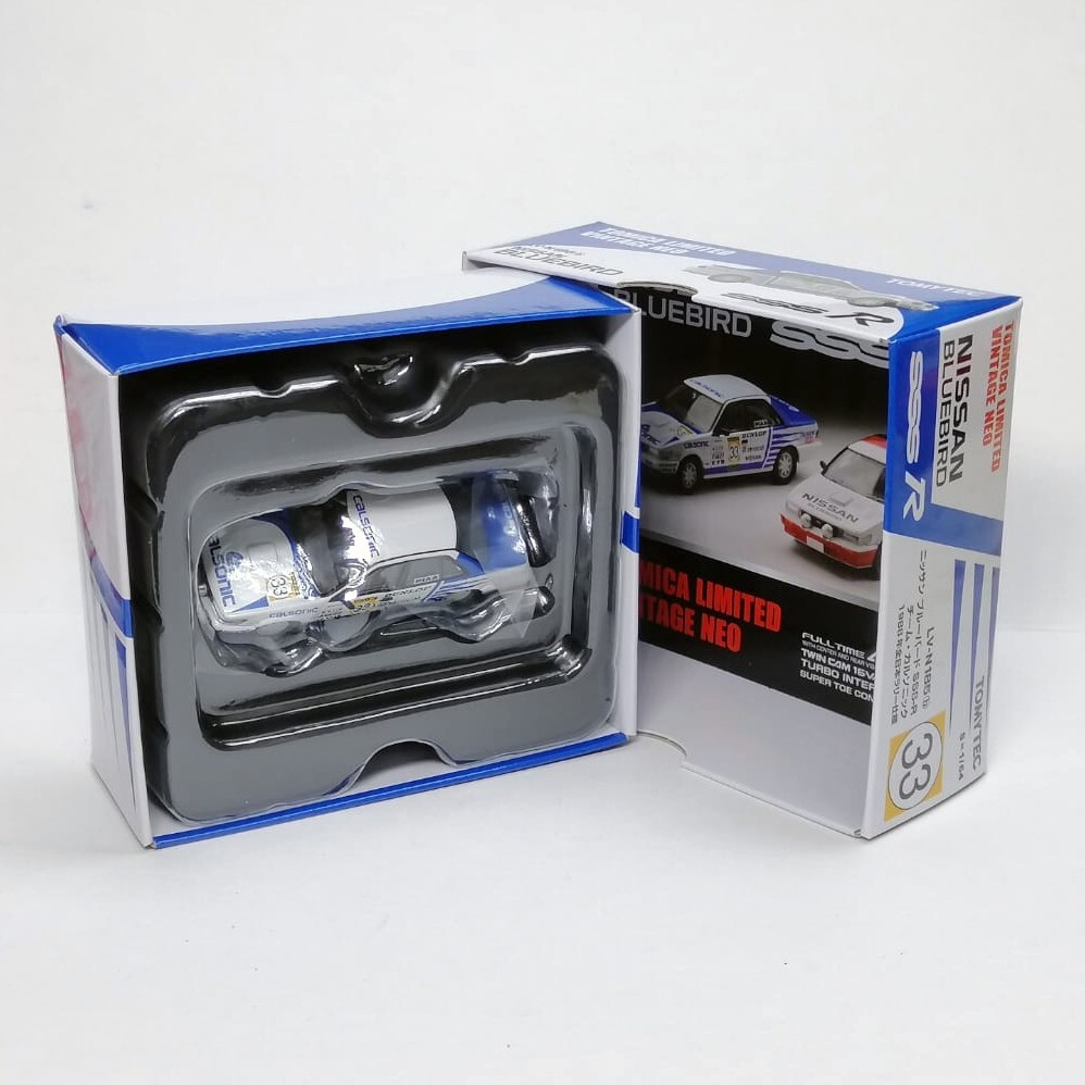 ミニカー NISSAN BLUEBIRD sss R CALSONIC 1/64 1/64 ブルーバードSSS