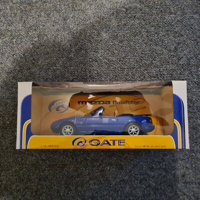 Gate Model Car Mazda Mx-5 Mx5 Miata Eunos Mariner Blue 1/18 Scale