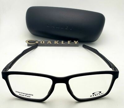New OAKLEY METALINK Eyeglasses OX8153-0155 55-17 136 Matte Black