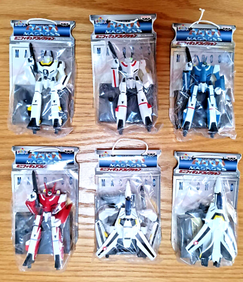 Macross Robotech mini figure collection 1 figure set x 6 New