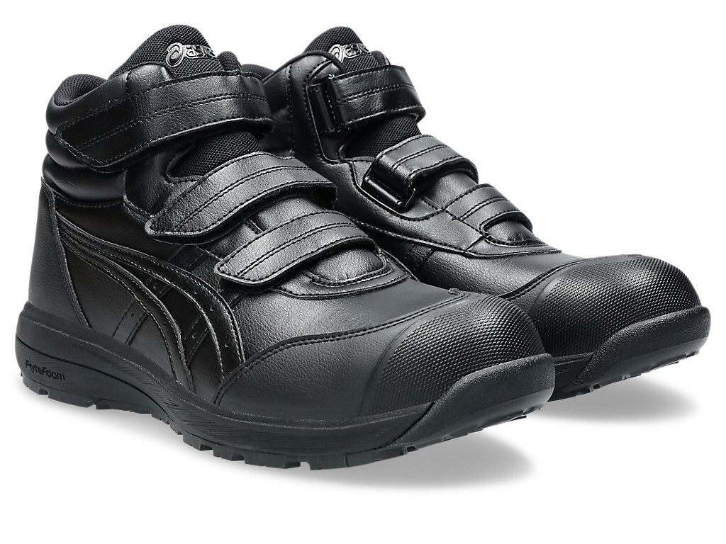 ASICS WINJOB CP312 1273A111 001 Black Black 3E Safety Shoes | eBay