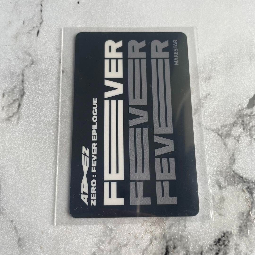 ATEEZ Seonghwa Photocard Zero Fever Part 3 MAKESTAR Lucky-Draw