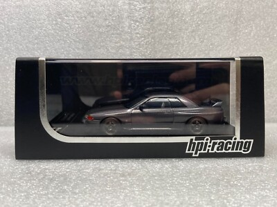 HPI Racing 1/43 8157 NISSAN Skyline GT-R (R32) Gun Grey Metallic