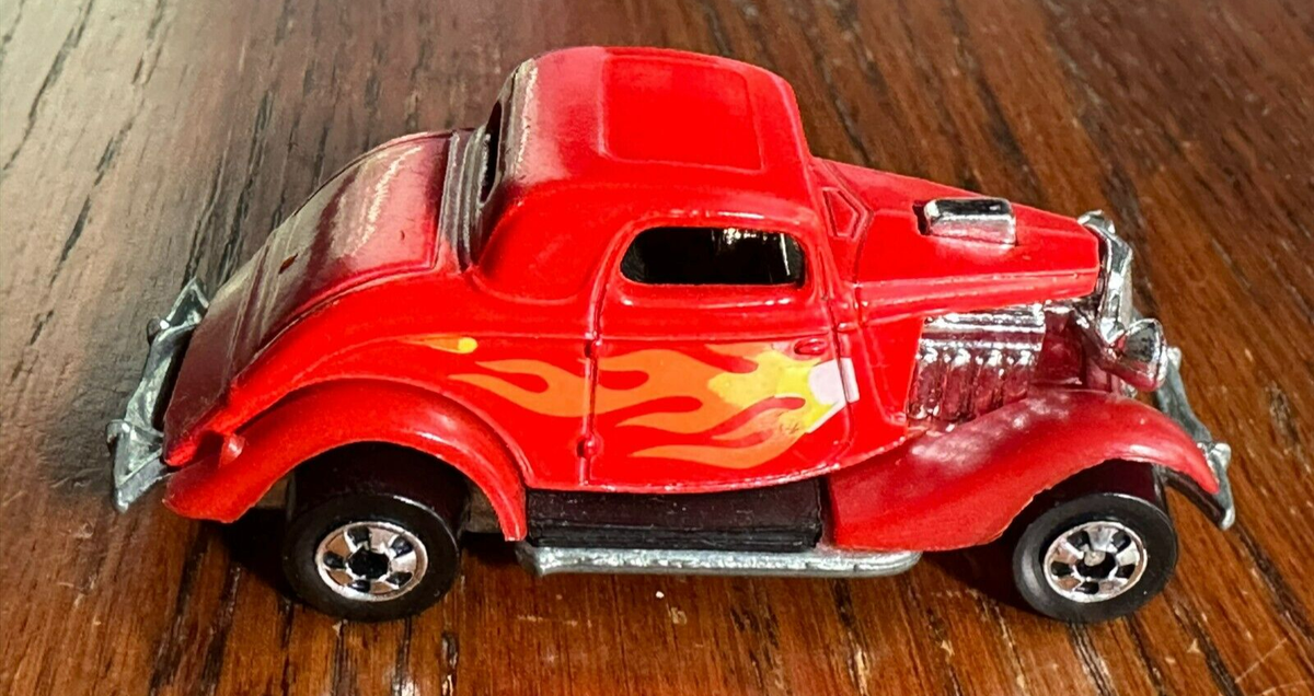 Vintage 1979 Hot Wheels 1934 Ford Coupe Red Hot Rod Flames | eBay