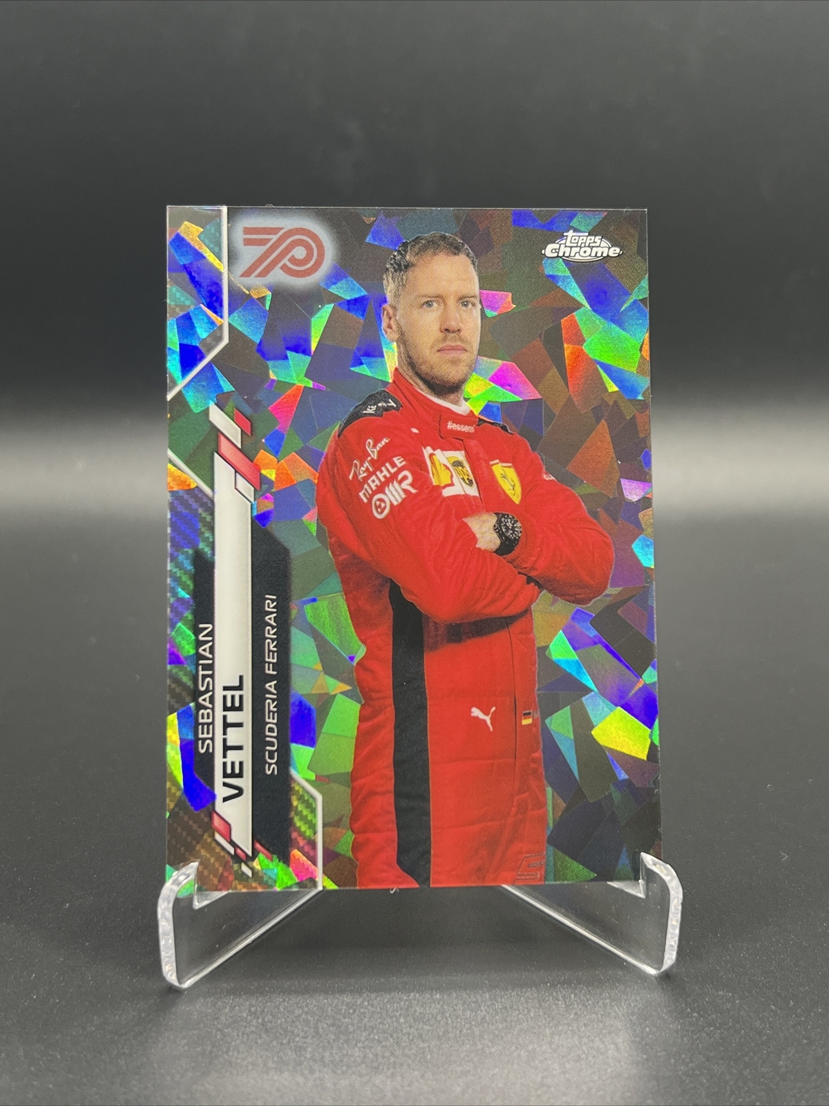 Sebastian Vettel 2020 Topps Chrome Formula 1 Sapphire Edition #3