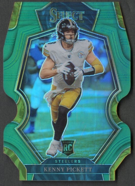 Kenny Pickett 2022 Select #182 Premier Level Green Die-Cut /5
