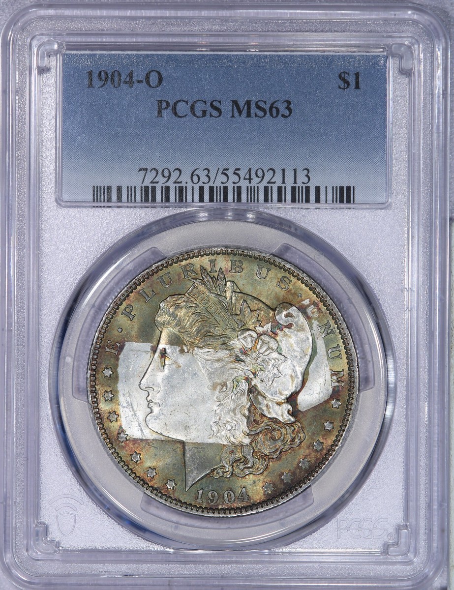 アメリカ1879 モルガンダラー ディーププルーフライク銀貨 PCGS MS65