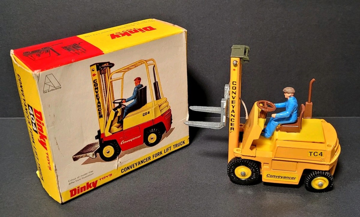 Dinky Toys GB No. 404 Conveyancer Fork Lift Truck In Box | eBay