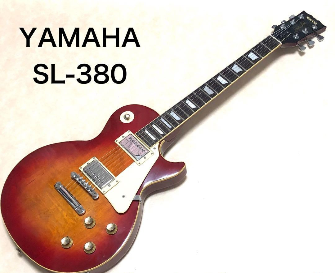 Yamaha sl380 Les Paul vintage Electric Guitar Maintained Used From