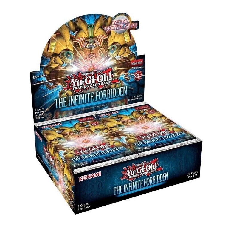 Yugioh The Infinite Forbidden Booster Box 1st Edition Factory