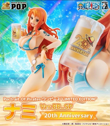 One Piece Figure Nami POP Portrait.OF.Pirates Ver.BB_SP 20th