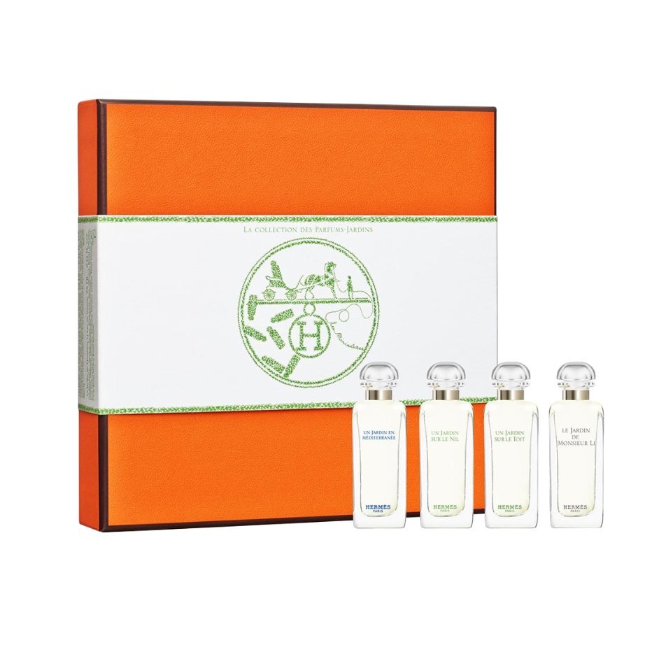 Hermes 4 Piece Jardins Discovery Set for Women NIB 3346133400285| eBay